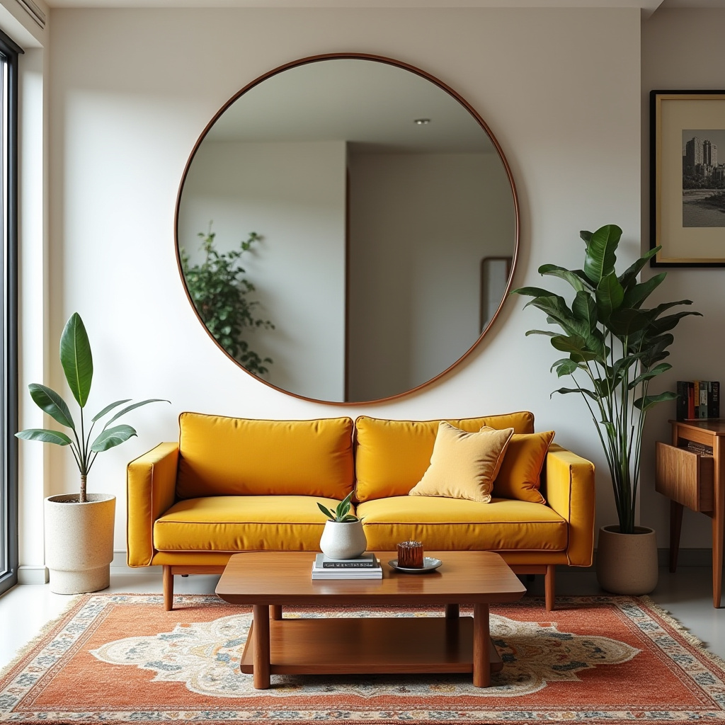 Huge Mirror Living Room 10