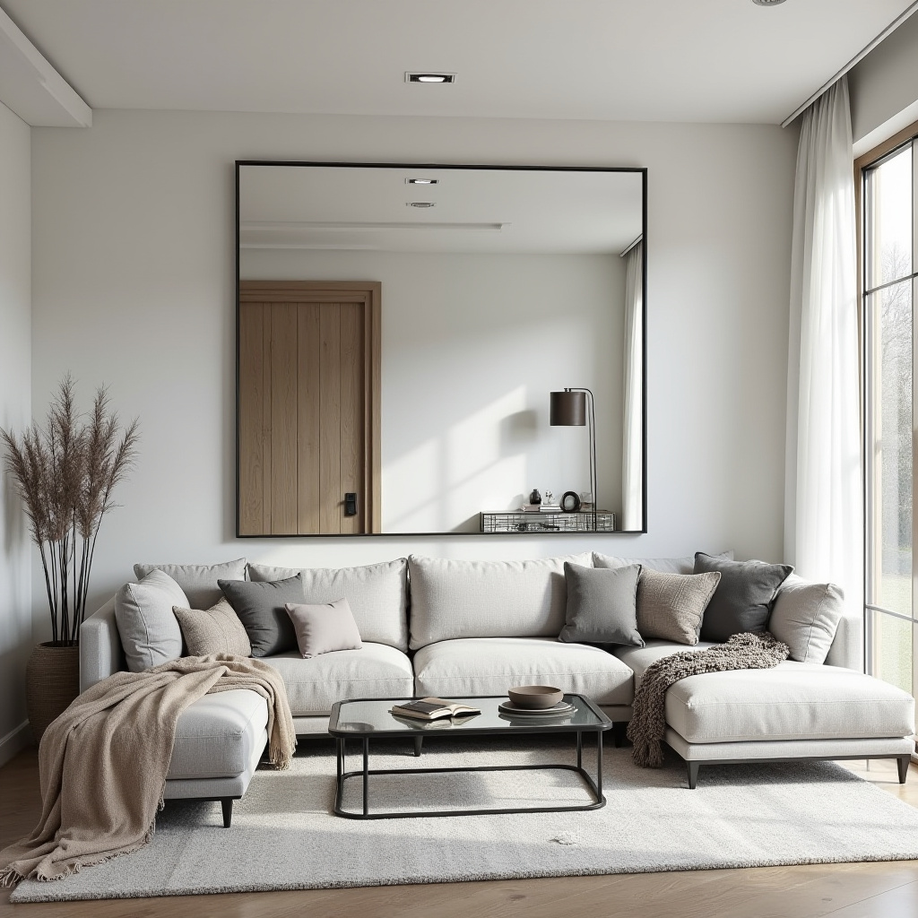 Huge Mirror Living Room 12