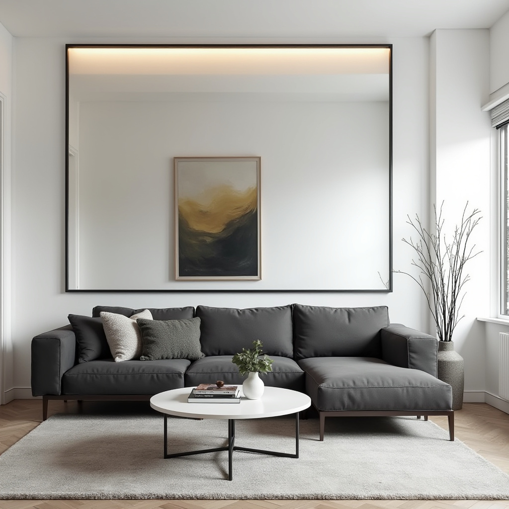 Huge Mirror Living Room 14