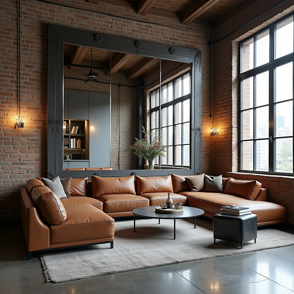 Huge Mirror Living Room 19