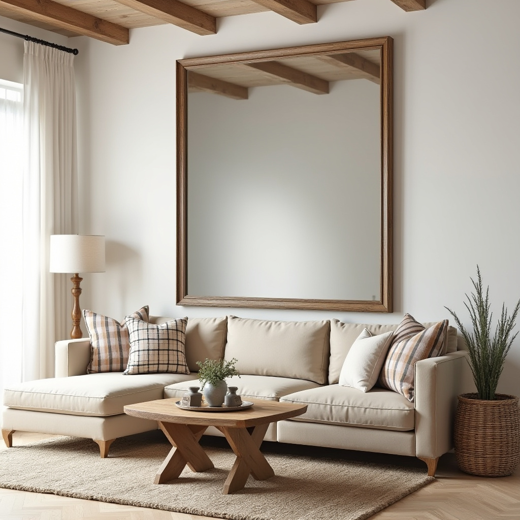 Huge Mirror Living Room 2