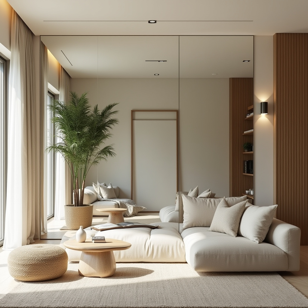 Huge Mirror Living Room 25