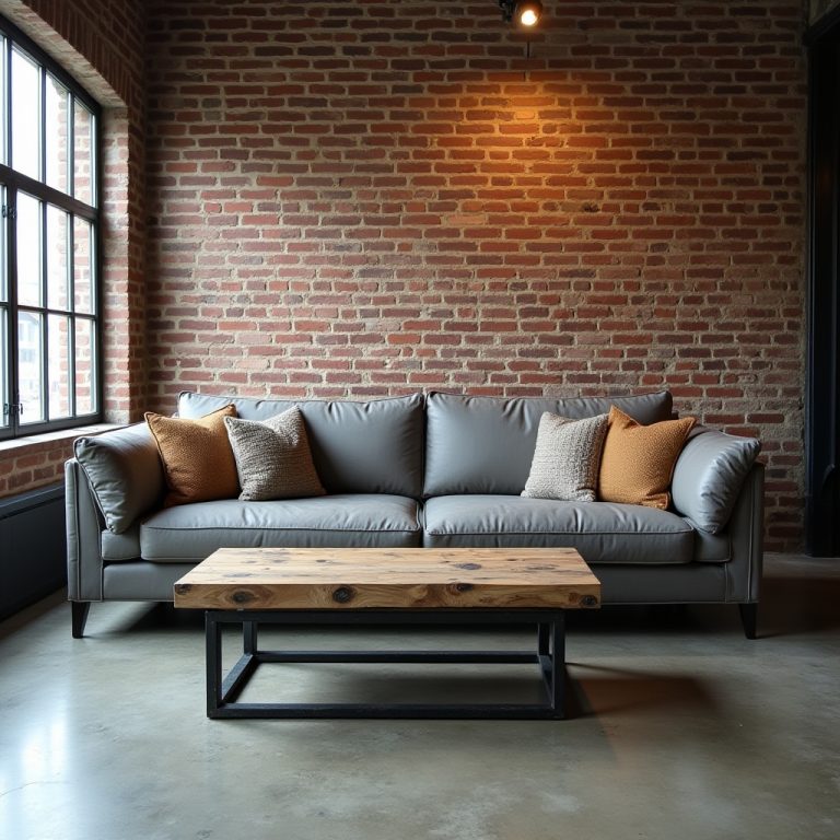 Industrial Style Living Room 1