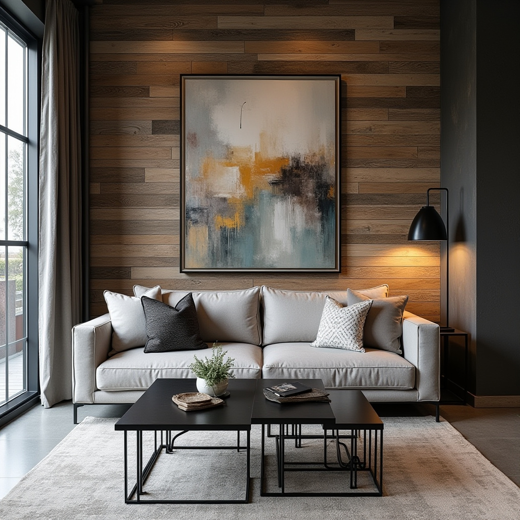 Industrial Style Living Room 3
