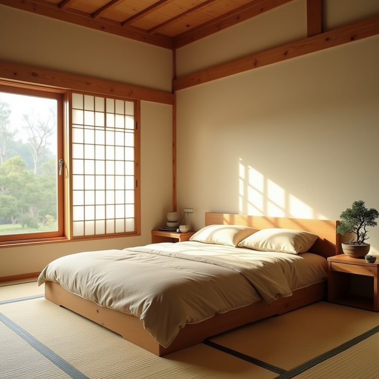 Japanese Style Bedroom 1