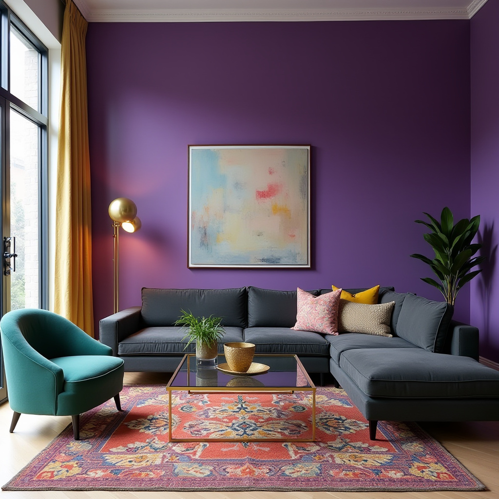 Jewel Tone Living Room 2