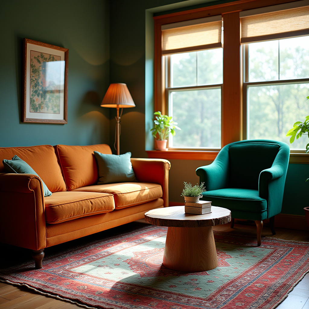 Jewel Tone Living Room 20