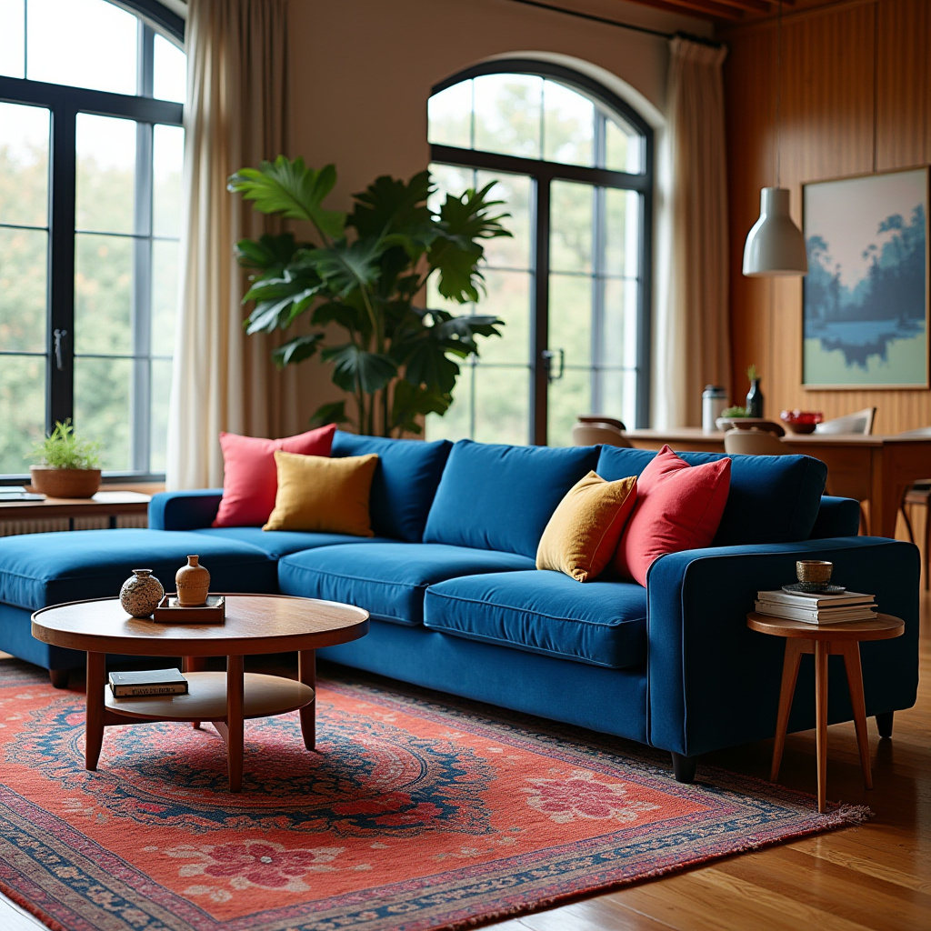 Jewel Tone Living Room 21