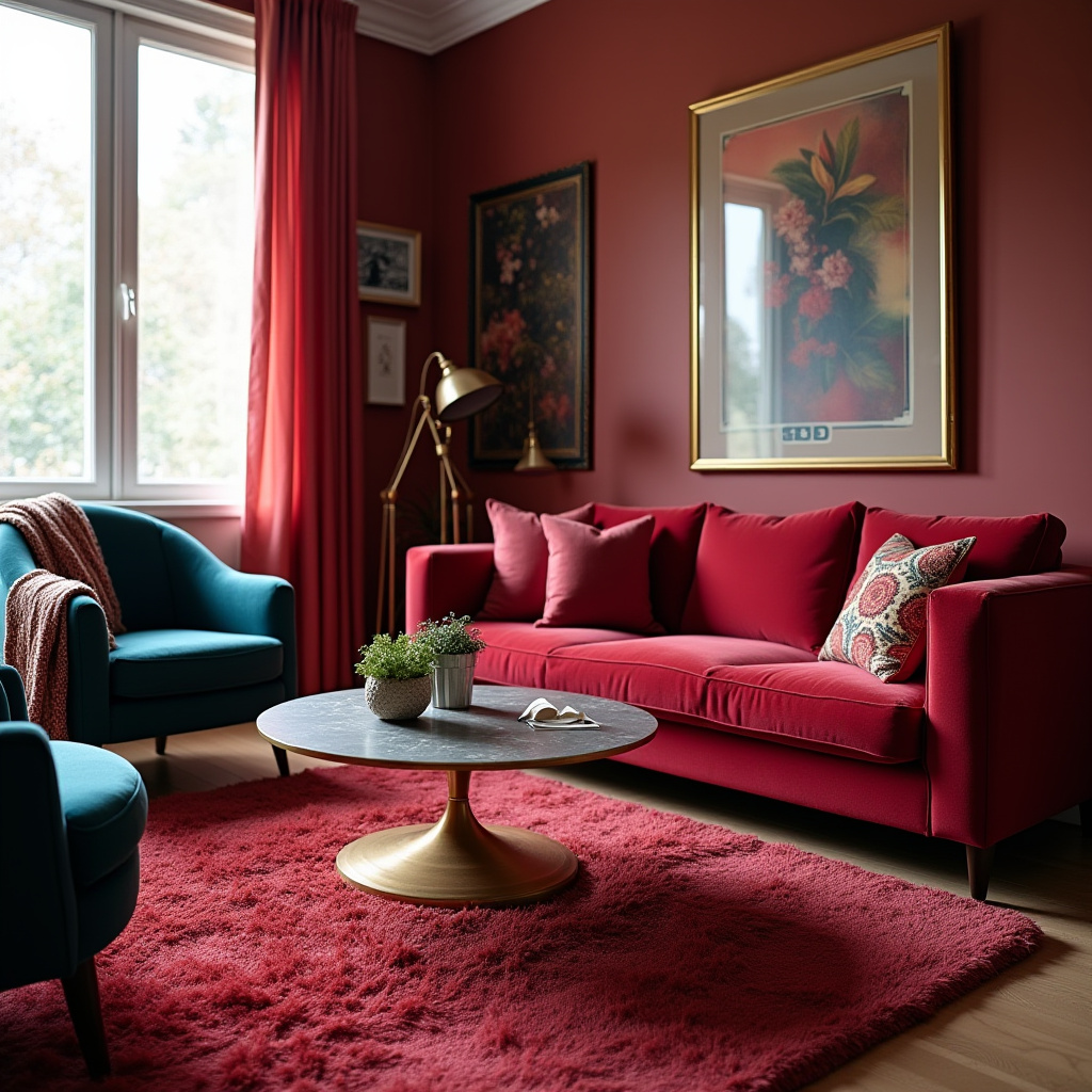 Jewel Tone Living Room 23