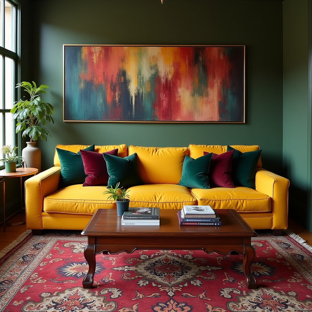 Jewel Tone Living Room 4