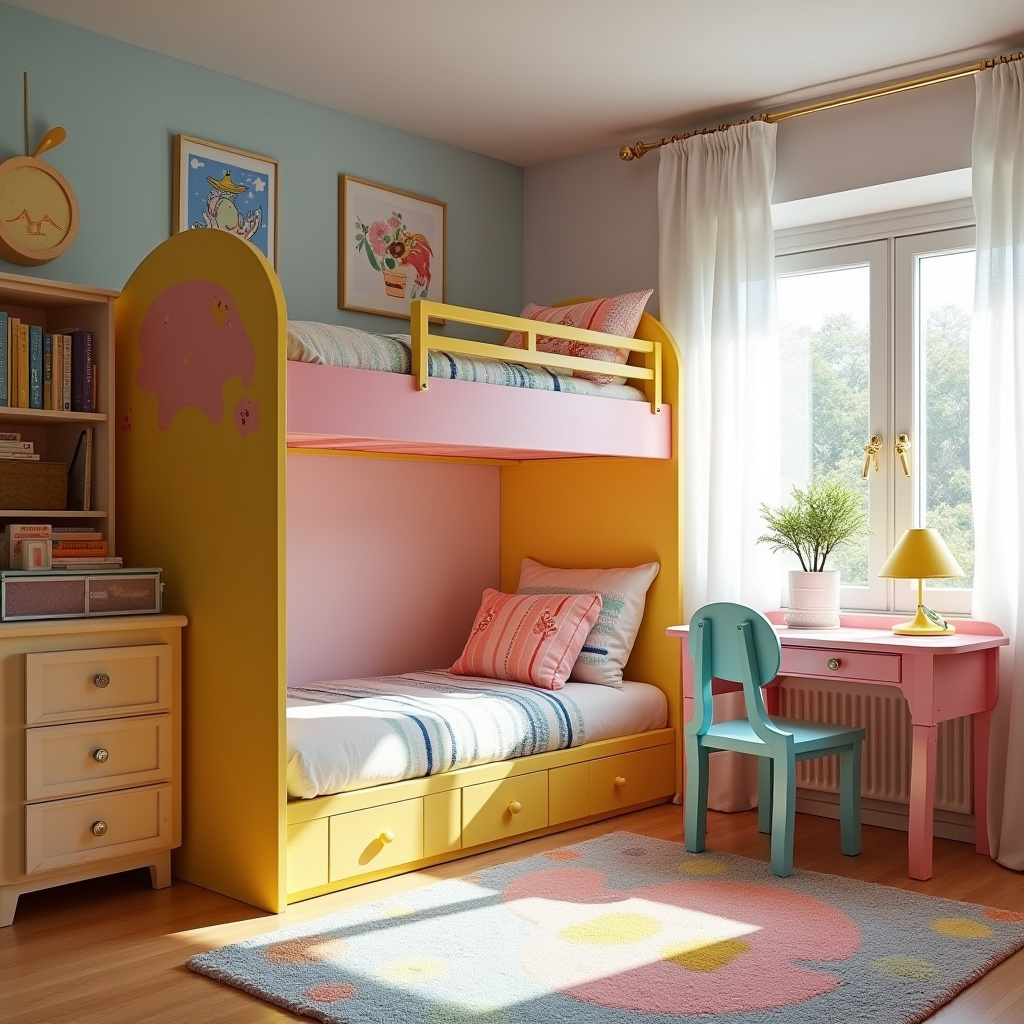 Kids Bunk Bed Ideas For Small Rooms 13