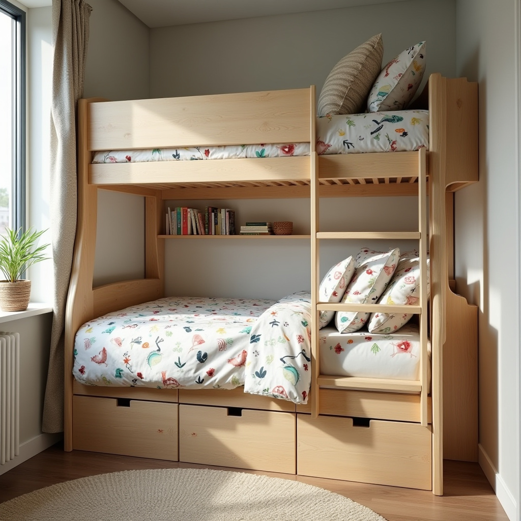 Kids Bunk Bed Ideas For Small Rooms 14