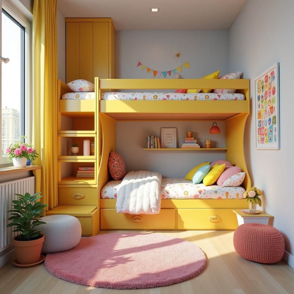 Kids Bunk Bed Ideas For Small Rooms 22