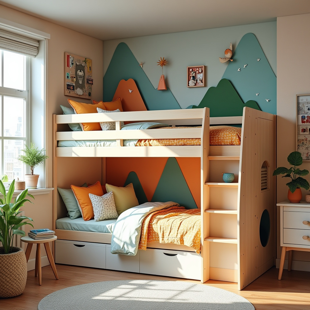 Kids Bunk Bed Ideas For Small Rooms 29