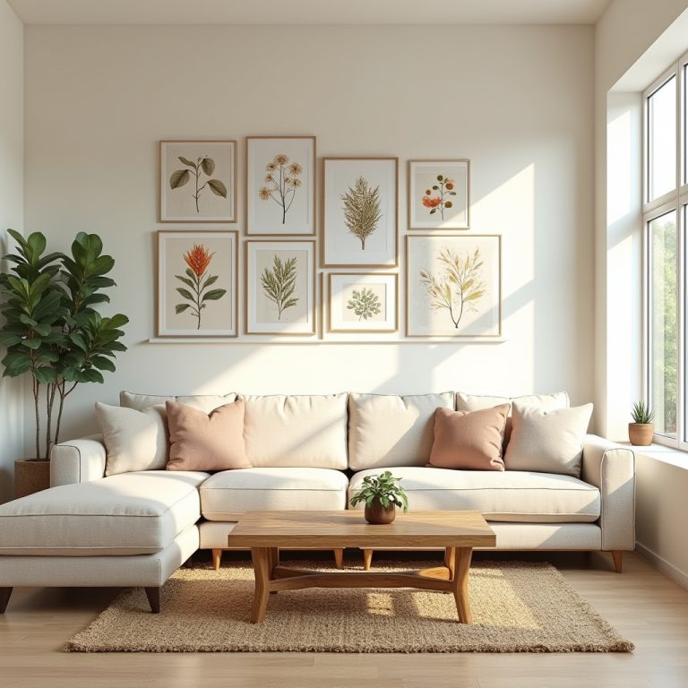 Large Blank Wall Ideas Living Rooms 1