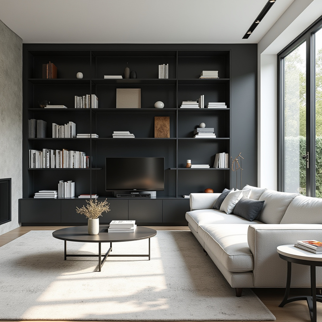 Living Room Bookshelves 16