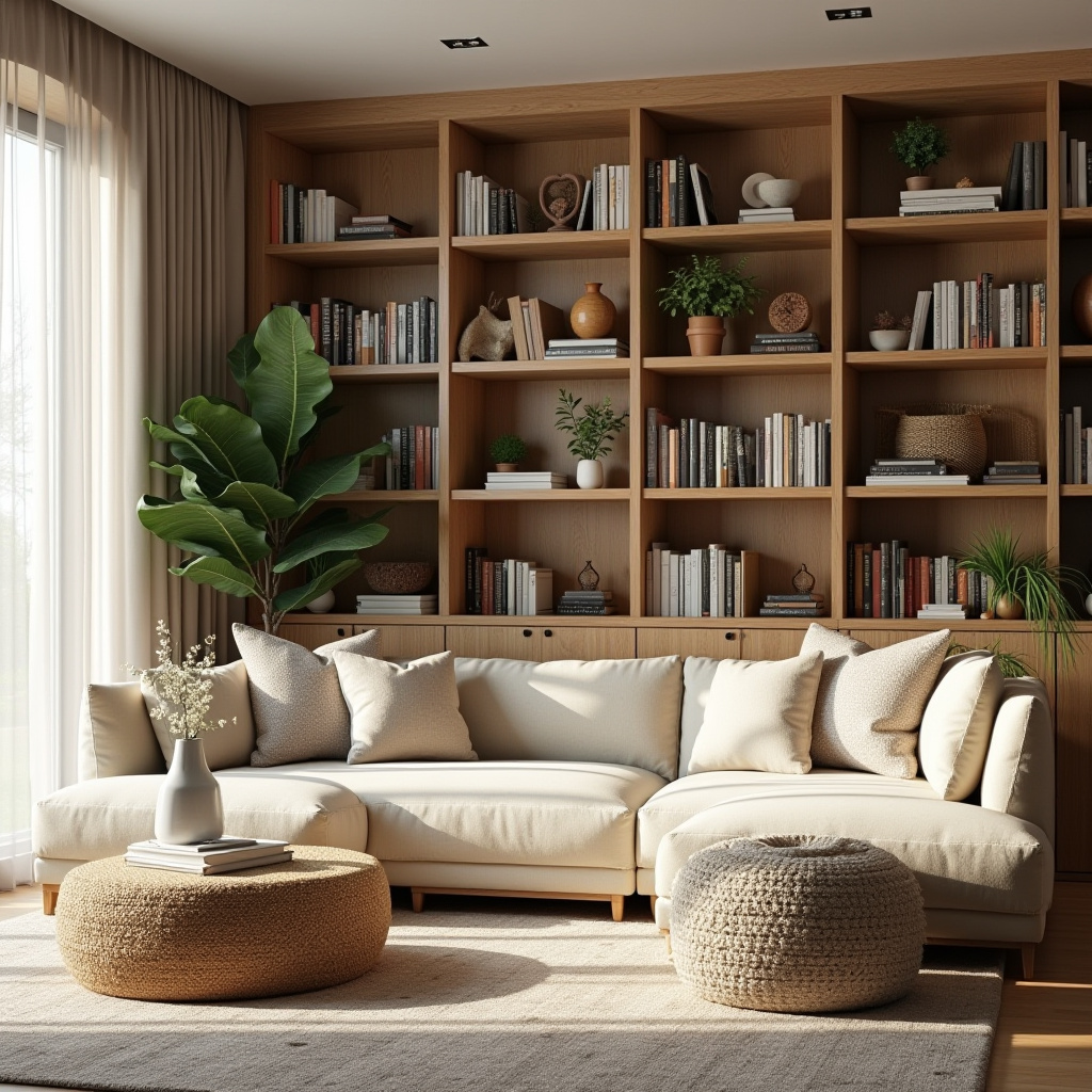 Living Room Bookshelves 17