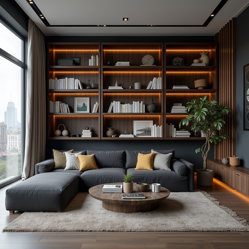 Living Room Bookshelves 21