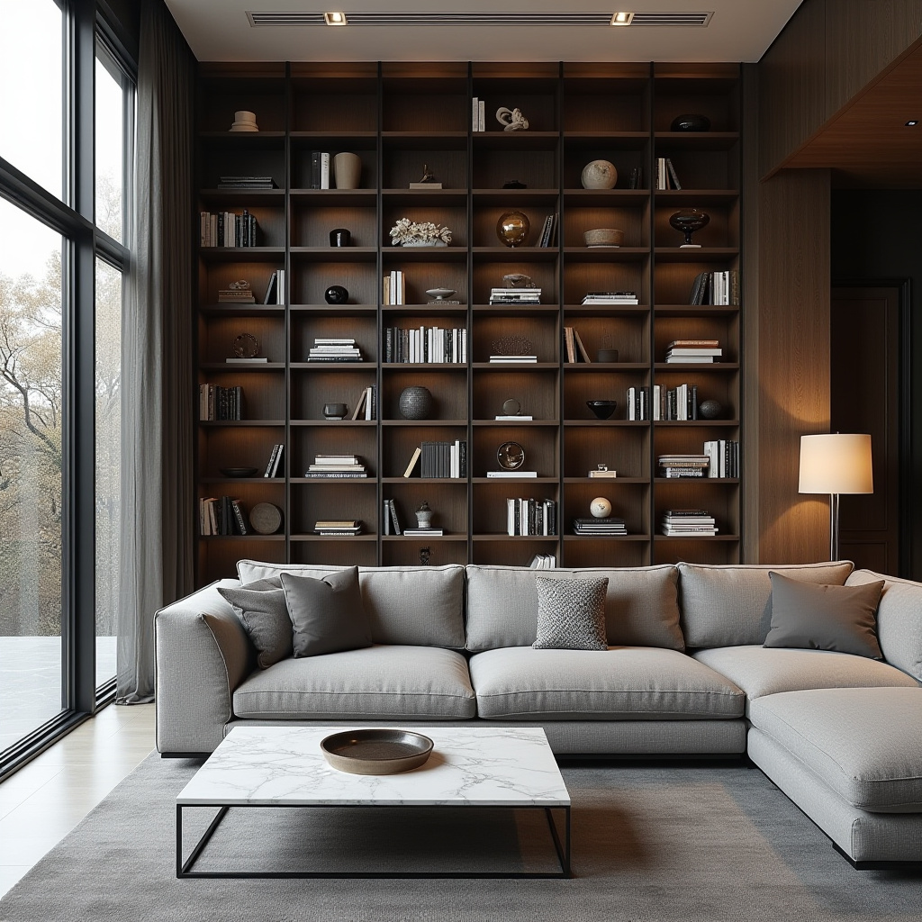 Living Room Bookshelves 9