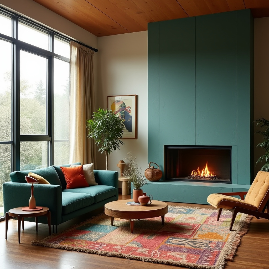 Living Room Decor Fireplace 15