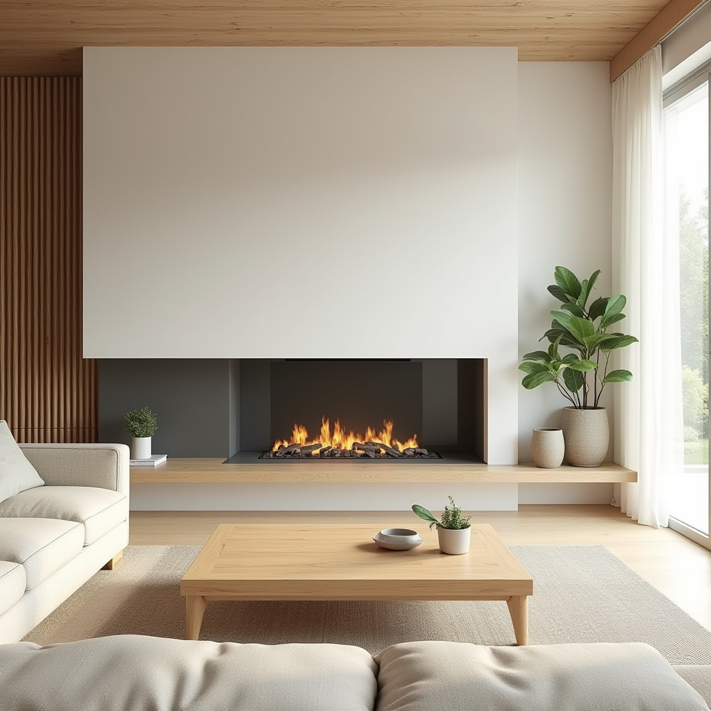 Living Room Decor Fireplace 16