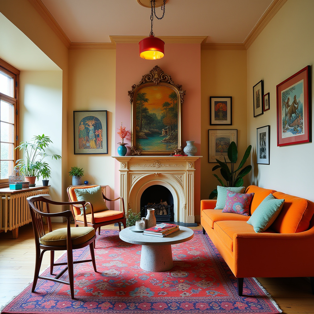 Living Room Decor Fireplace 18