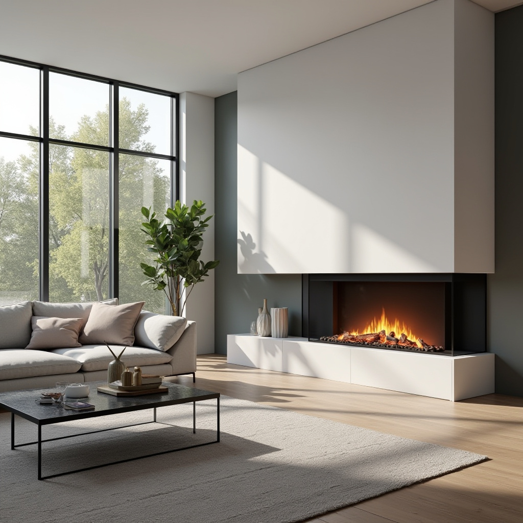 Living Room Decor Fireplace 19