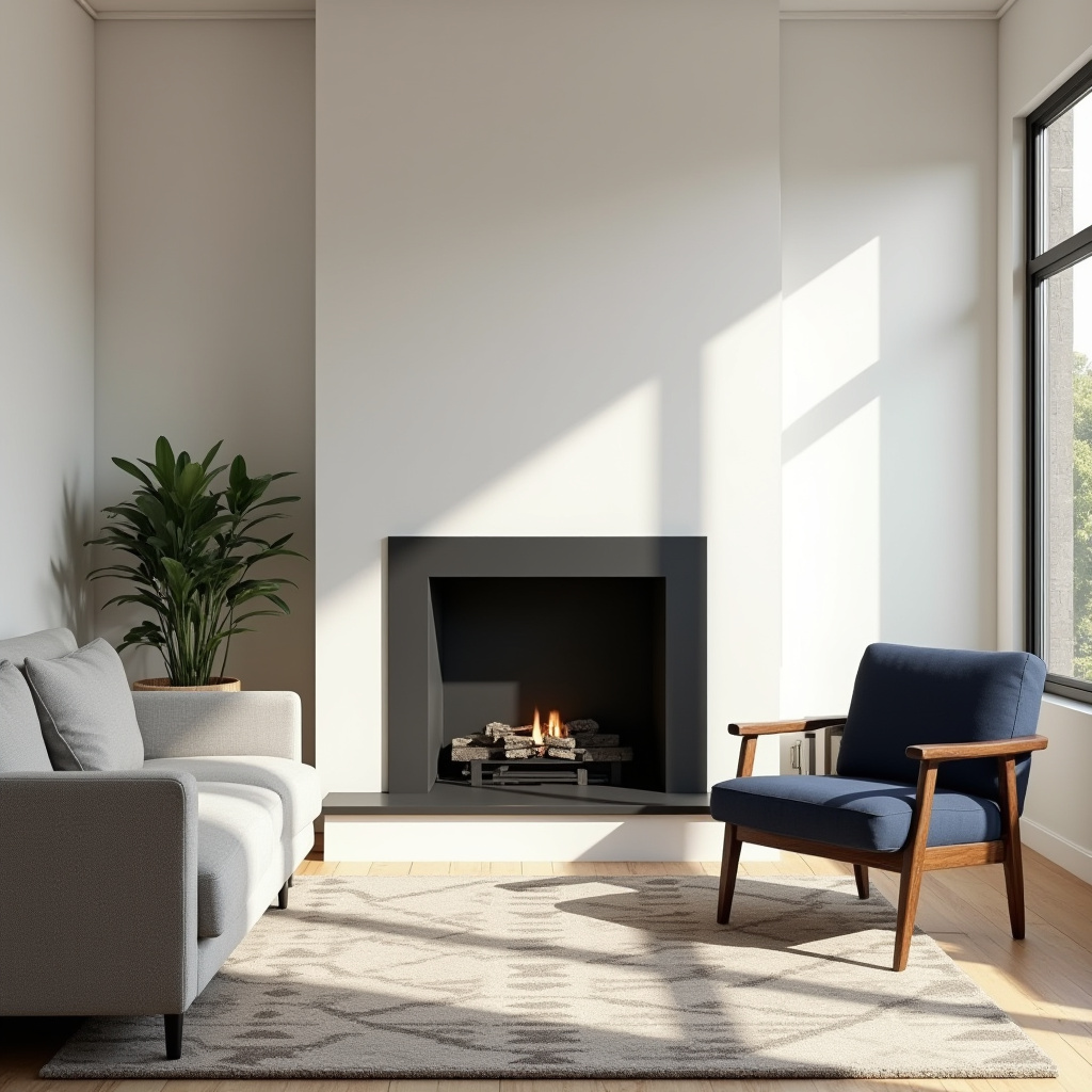 Living Room Decor Fireplace 2