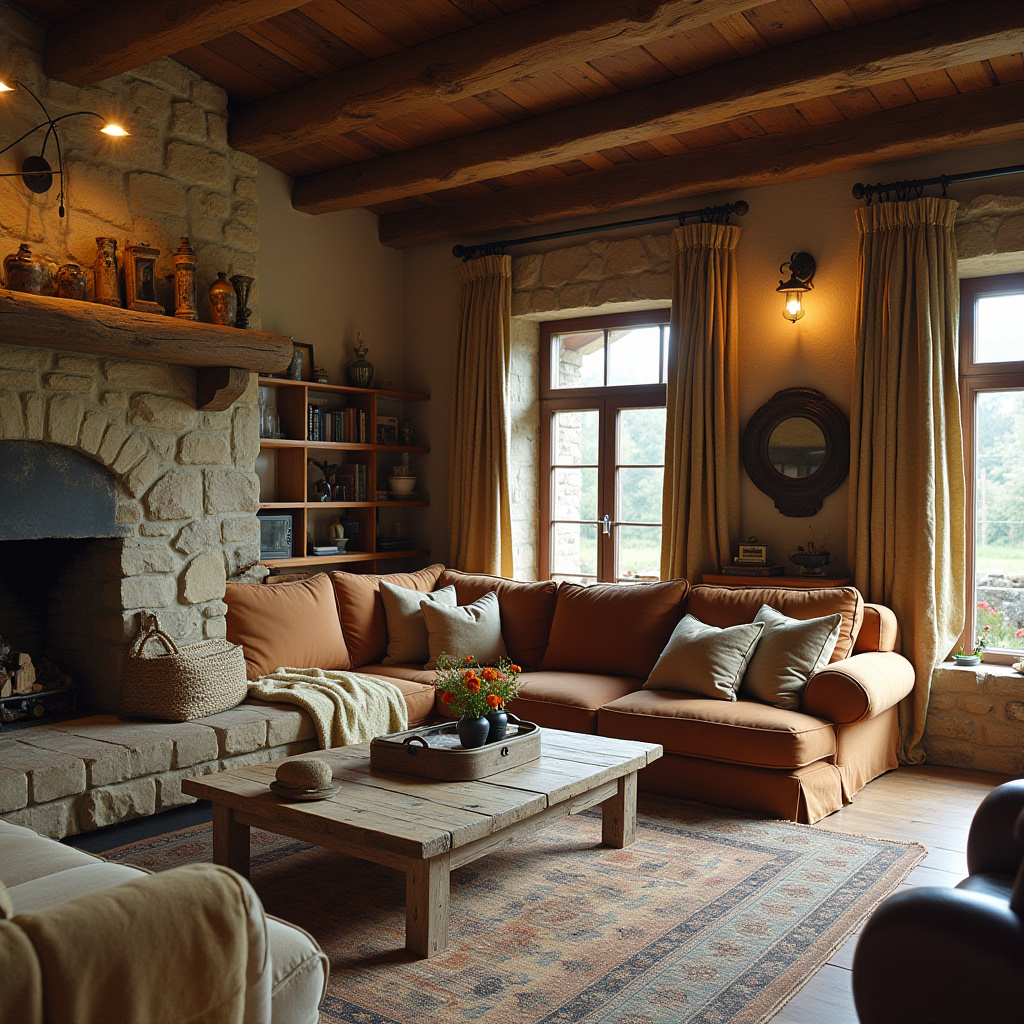 Living Room Decor Fireplace 28