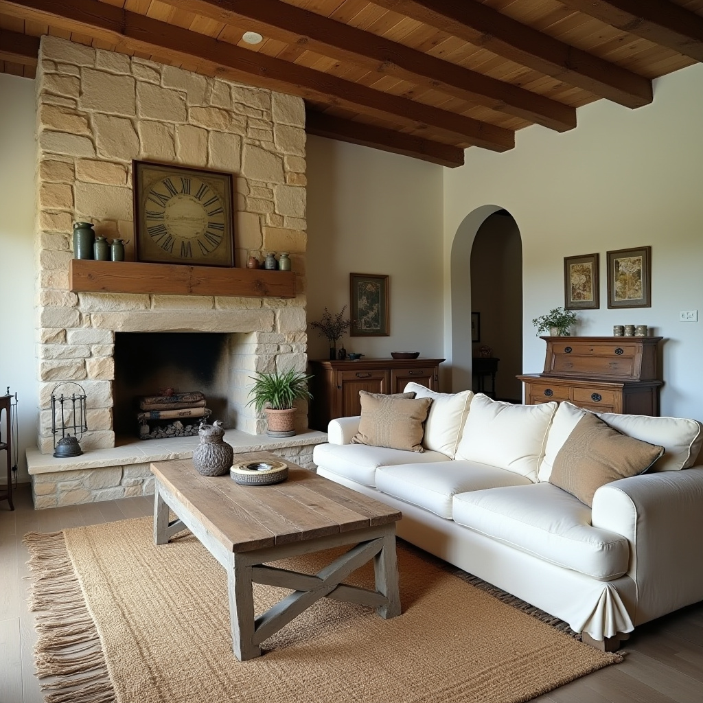 Living Room Decor Fireplace 3