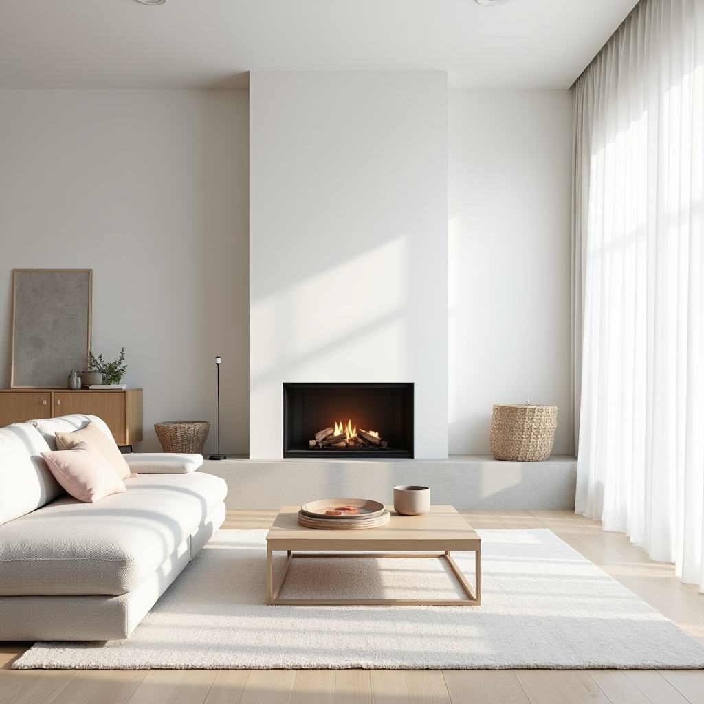 Living Room Decor Fireplace 4