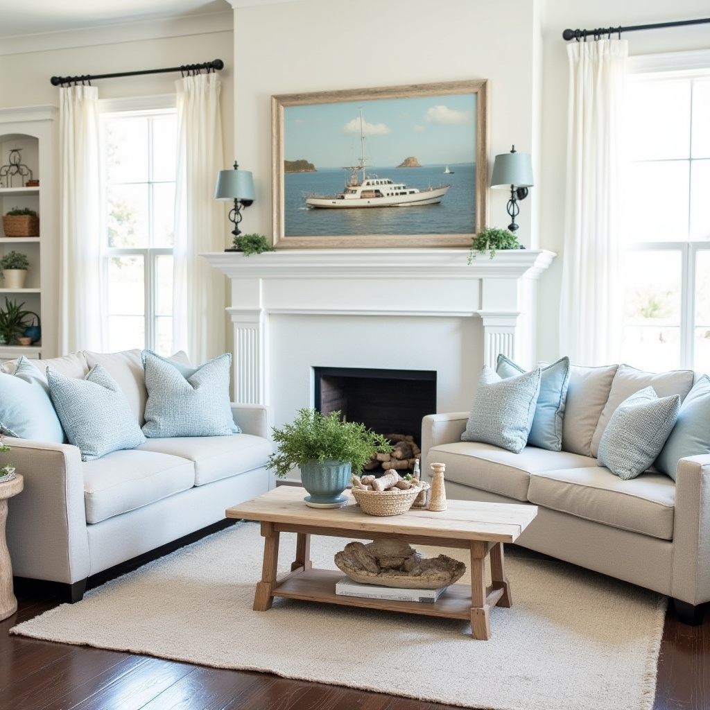 Living Room Decor Fireplace 9