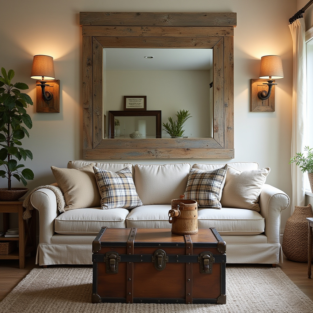 Living Room Mirror Wall 15