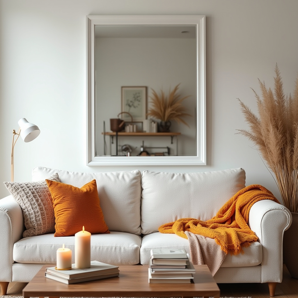 Living Room Mirror Wall 19