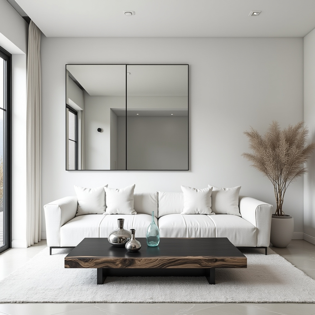 Living Room Mirror Wall 5