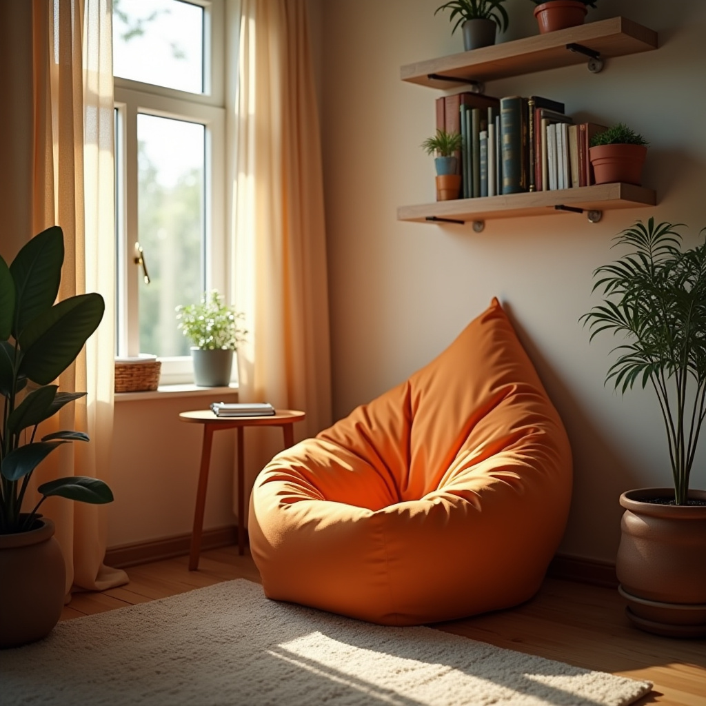 Living Room Orange 11