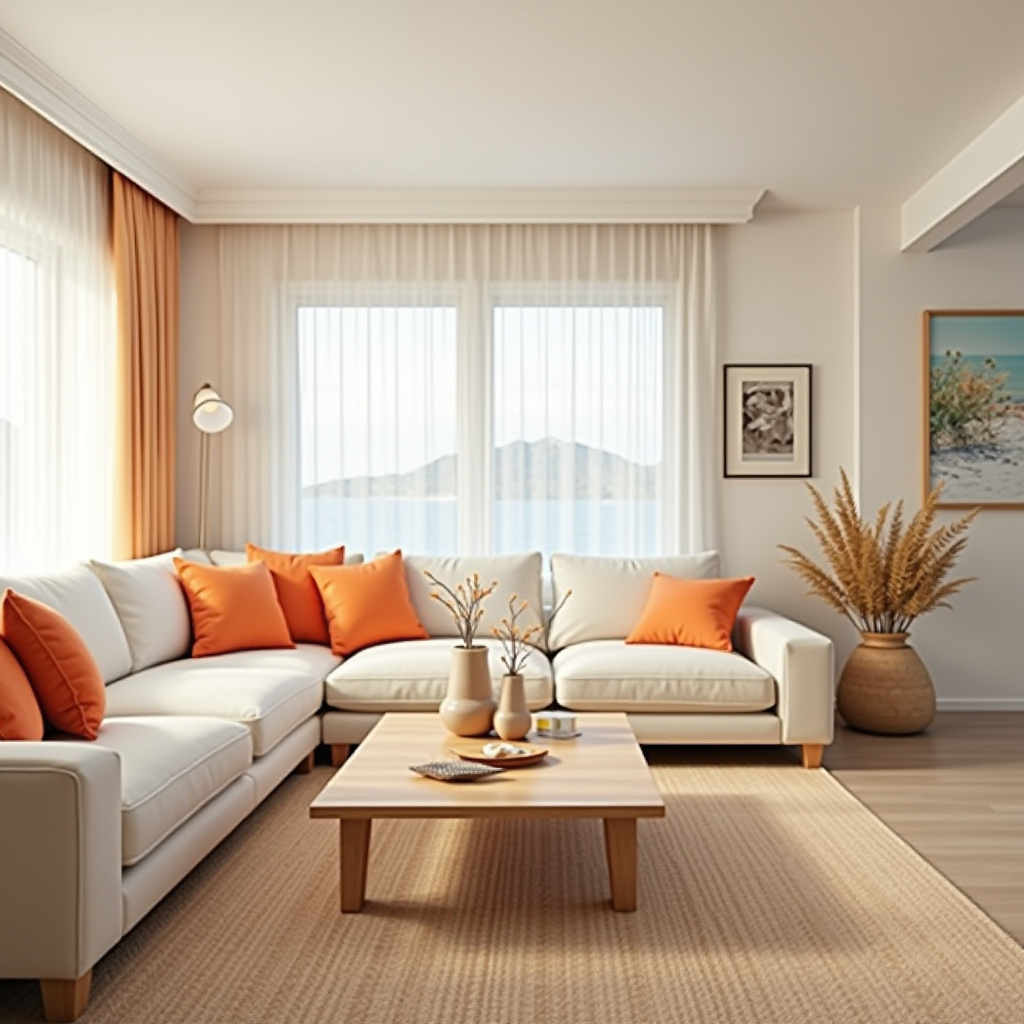 Living Room Orange 12