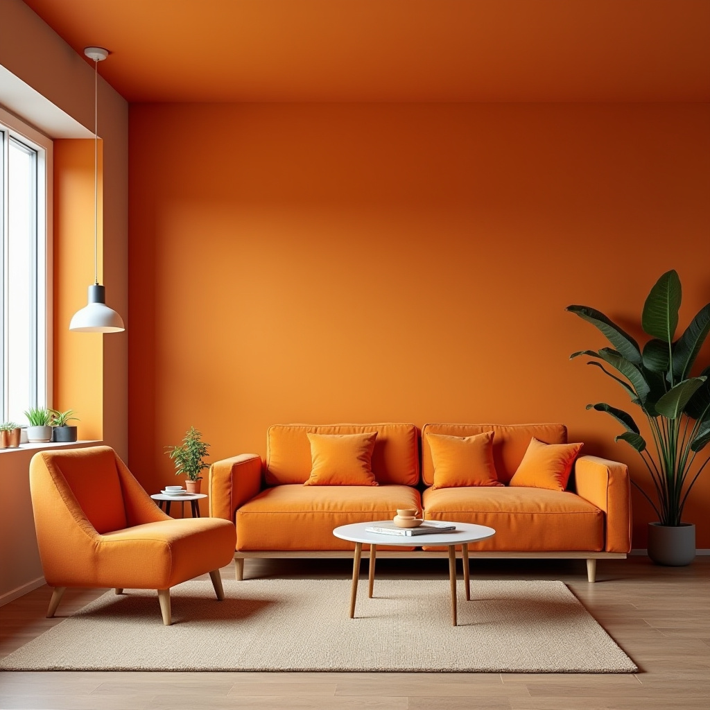 Living Room Orange 15