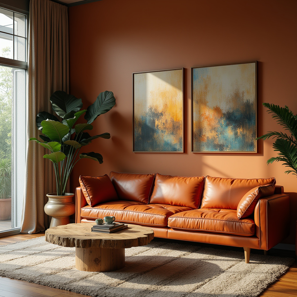 Living Room Orange 16