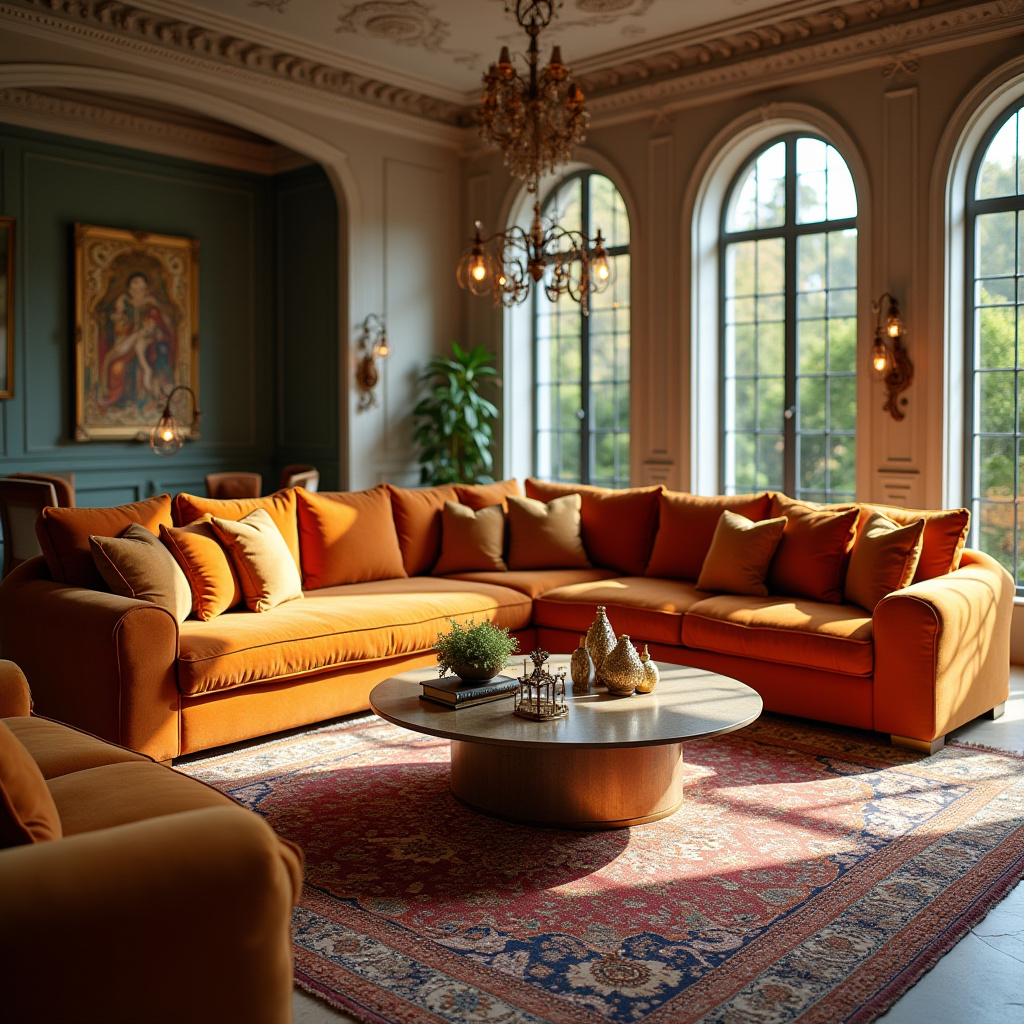 Living Room Orange 17