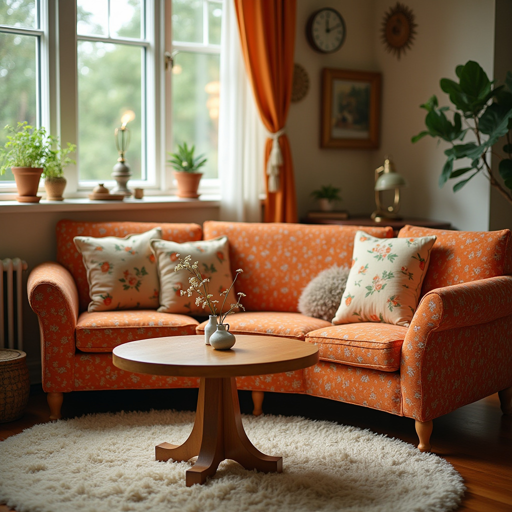 Living Room Orange 18