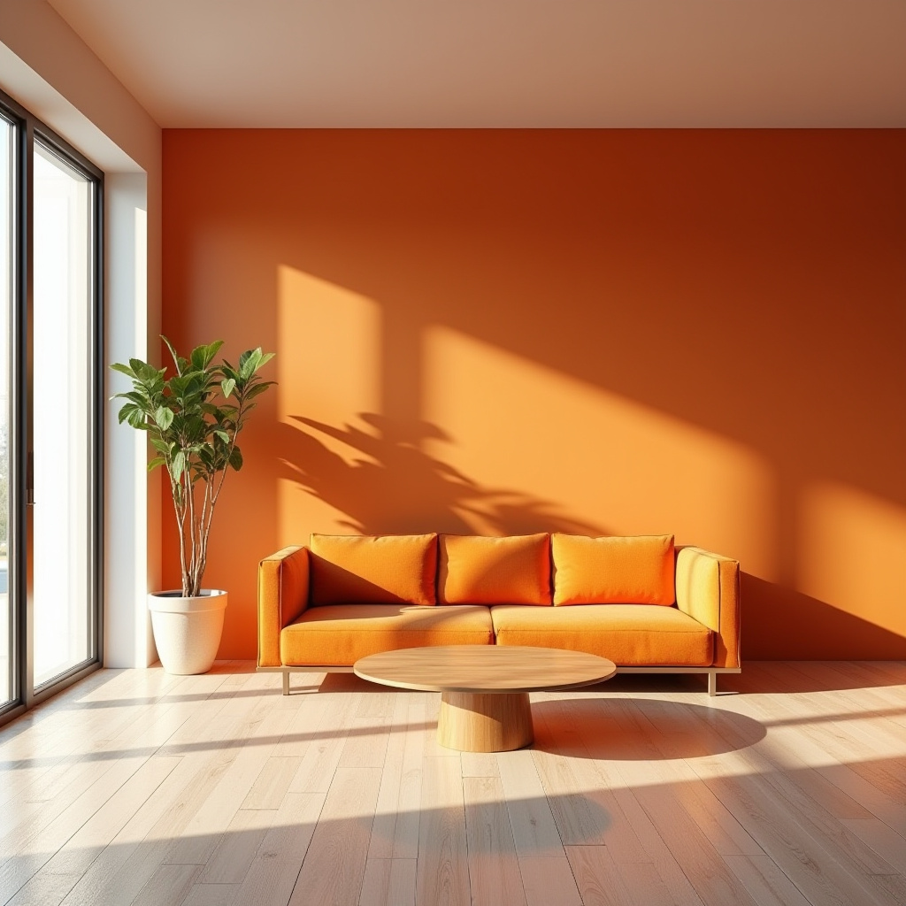 Living Room Orange 19