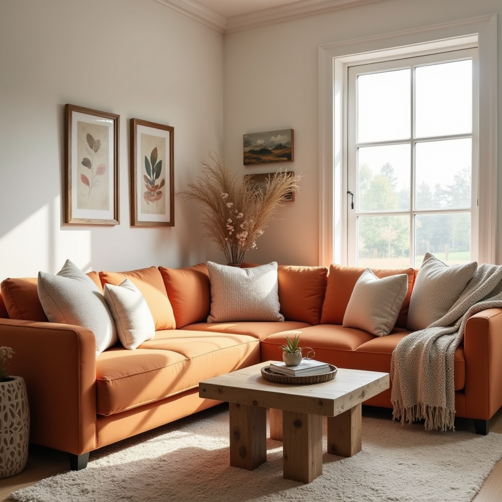 Living Room Orange 20