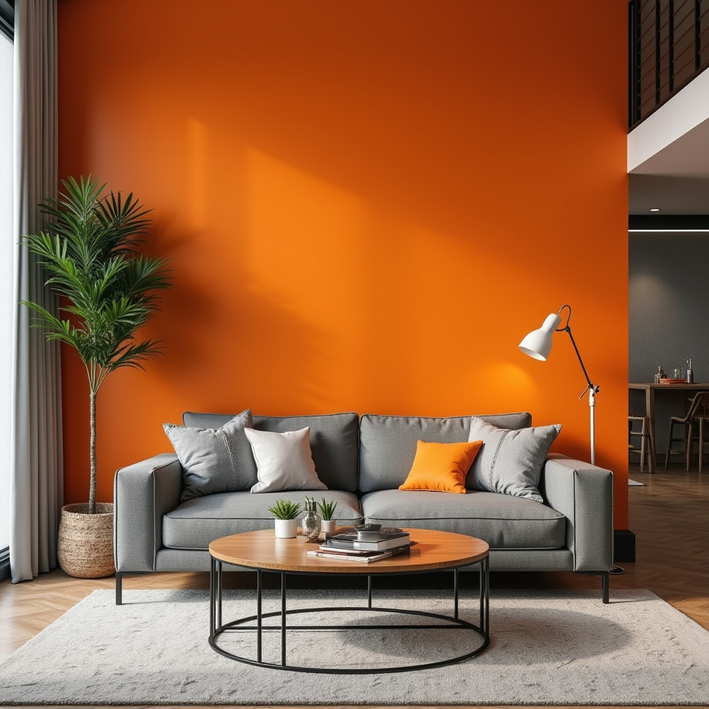 Living Room Orange 21