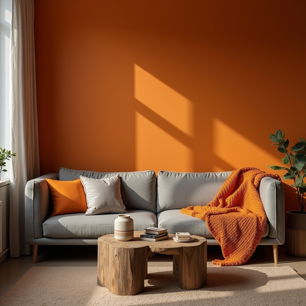 Living Room Orange 25