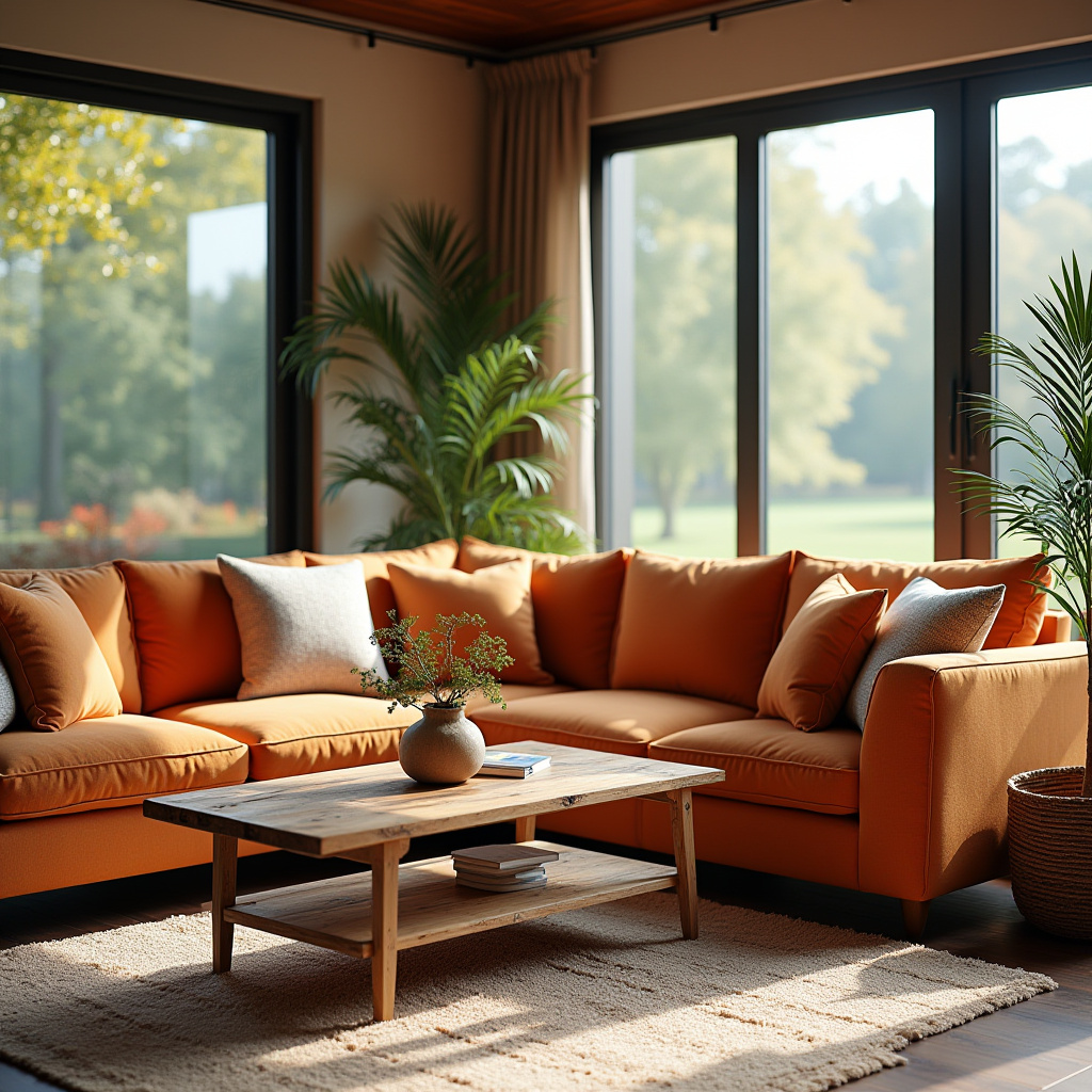 Living Room Orange 28