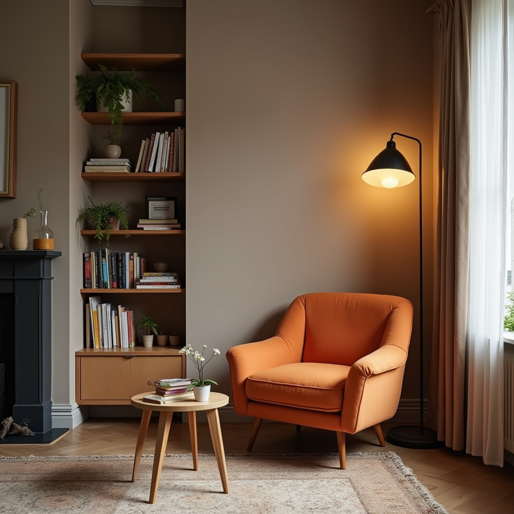 Living Room Orange 5