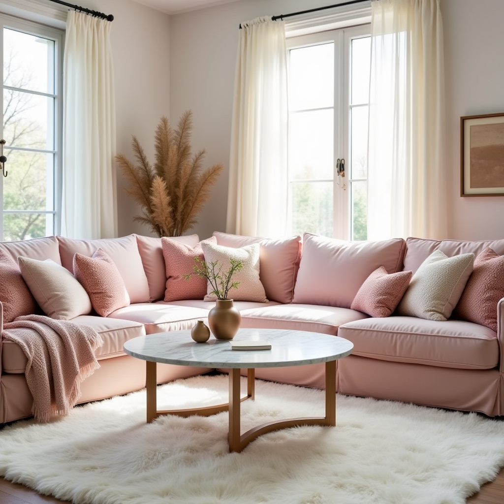 Living Room Pink 1
