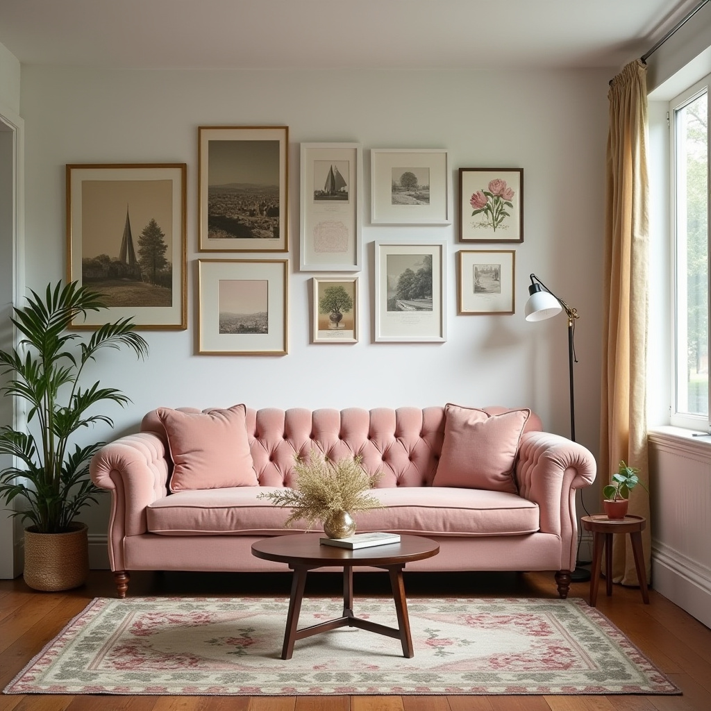 Living Room Pink 11