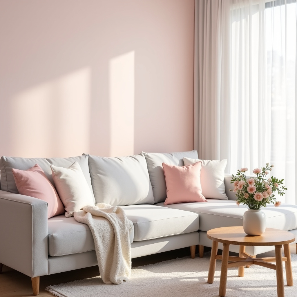 Living Room Pink 15